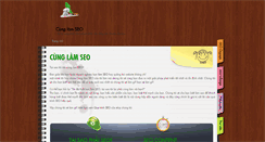 Desktop Screenshot of cunglamseo.com